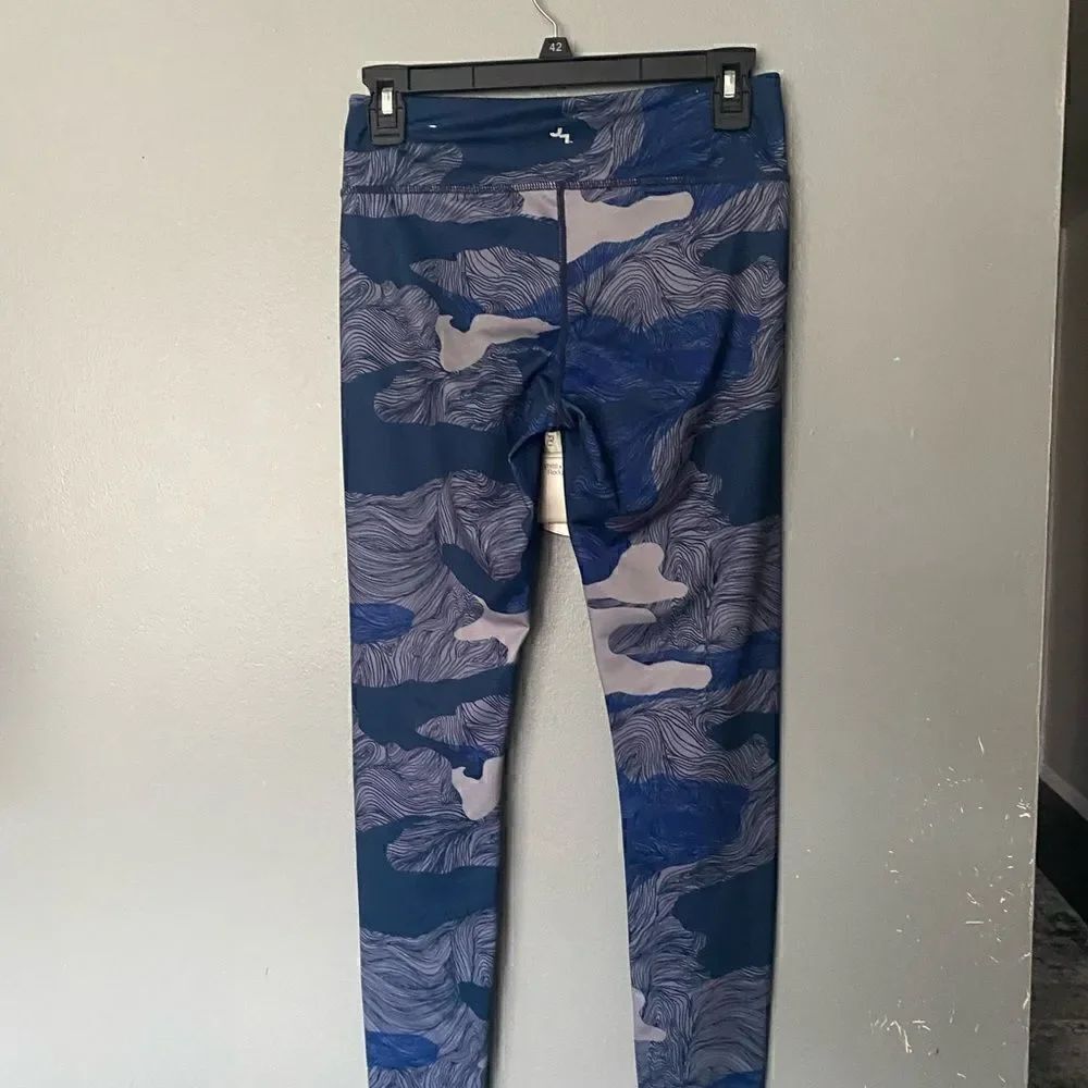 Joy Lab navy/silver print Legging size S - Picture 4 of 6